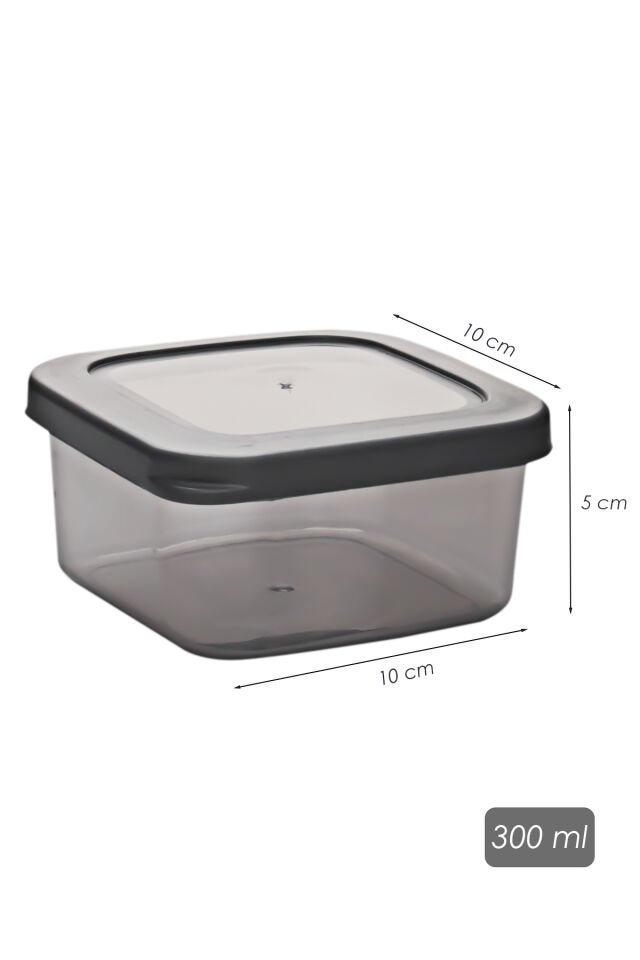 6'lı 300 ml Vakumlu Saklama Kabı Seti – Hava Geçirmez Kapaklı, kahvaltı seti