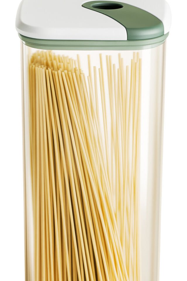 Ferah Plastik 3'lü Hava Geçirmez Gıda Saklama Kabı Seti – 0.5L + 1.1L + 1.9L - Vakumlu Kapaklı