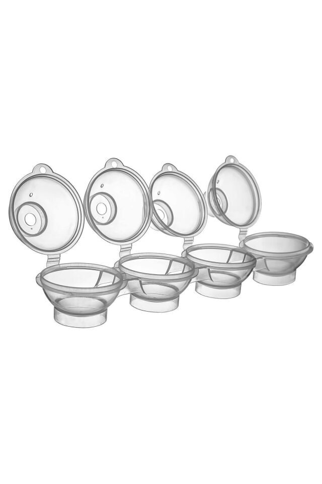 Kapaklı Yuvarlak Buz Kalıbı - 4 Bölmeli Küre Buz Kalıbı