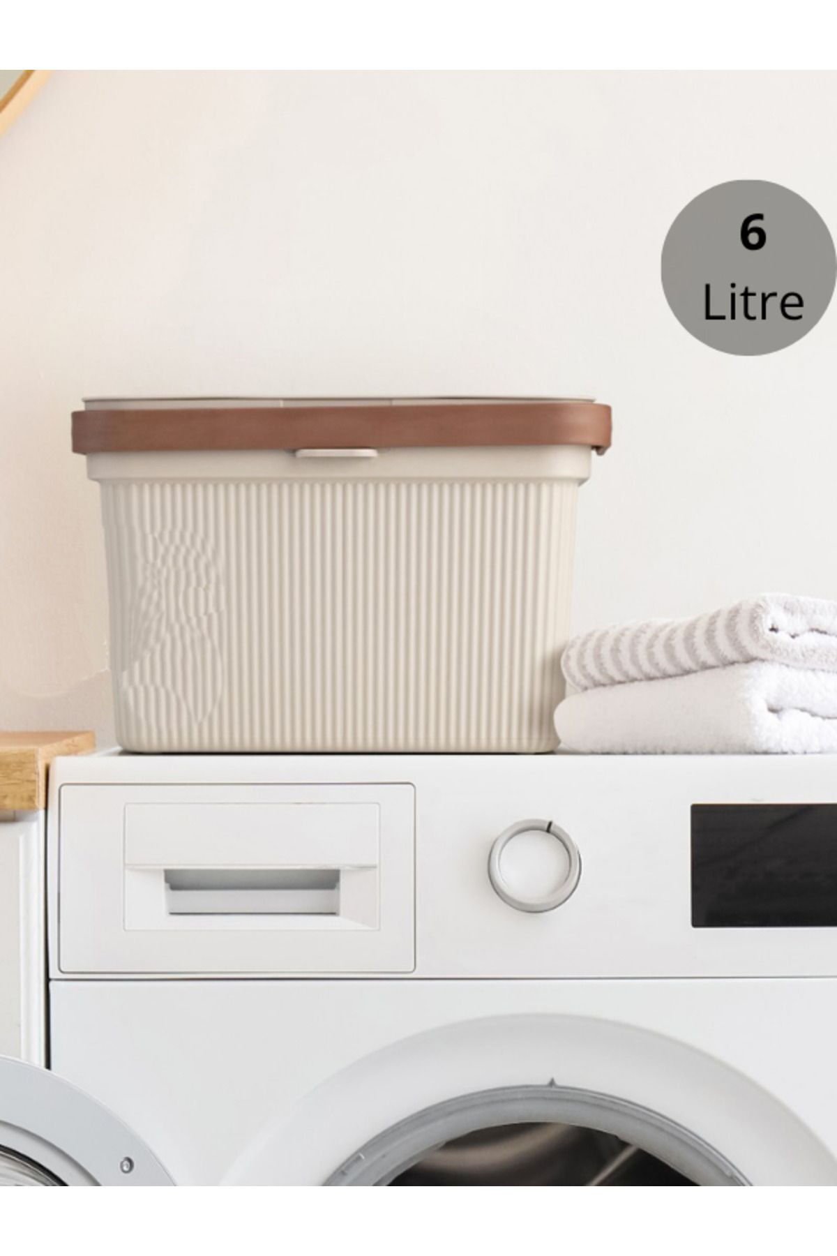 Deterjan Saklama Kutusu Çamaşır Makinesi Üstü Kullanıma Uygun