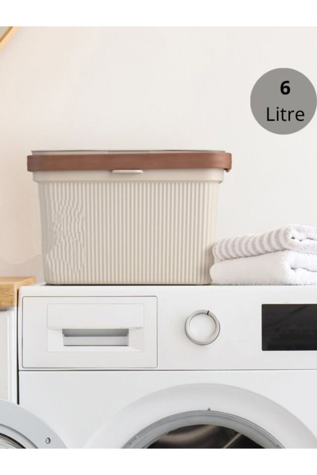 Deterjan Saklama Kutusu Çamaşır Makinesi Üstü Kullanıma Uygun