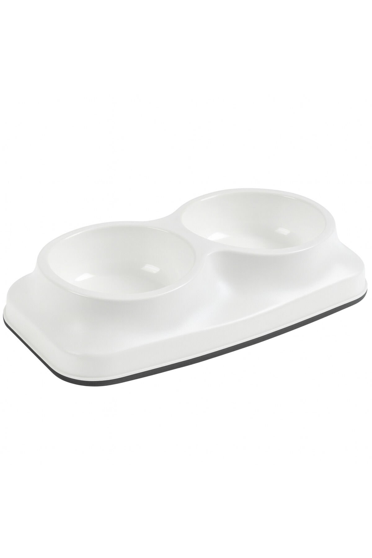 Kedi Köpek Mama Su Kabı – 2’li Çift Bölmeli, Kaymaz Tabanlı, Dayanıklı Plastik Beya Mama Kabı