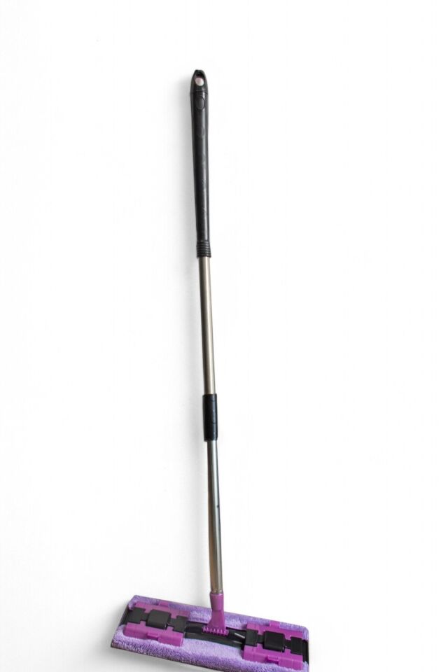 Değiştirilebilir Bezli Mop - Pratik Temizlik Çözümü Parke ve Camlar İçin Bezli Mop