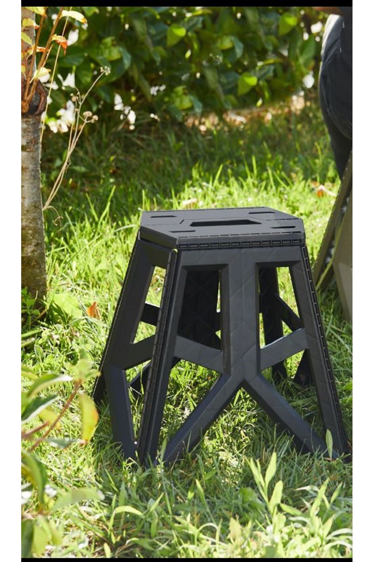 Büyük Boy Tank Katlanır Kamp Taburesi - 300 Kg Taşıma Kapasitesi Katlanır Kamp Sandalyesi