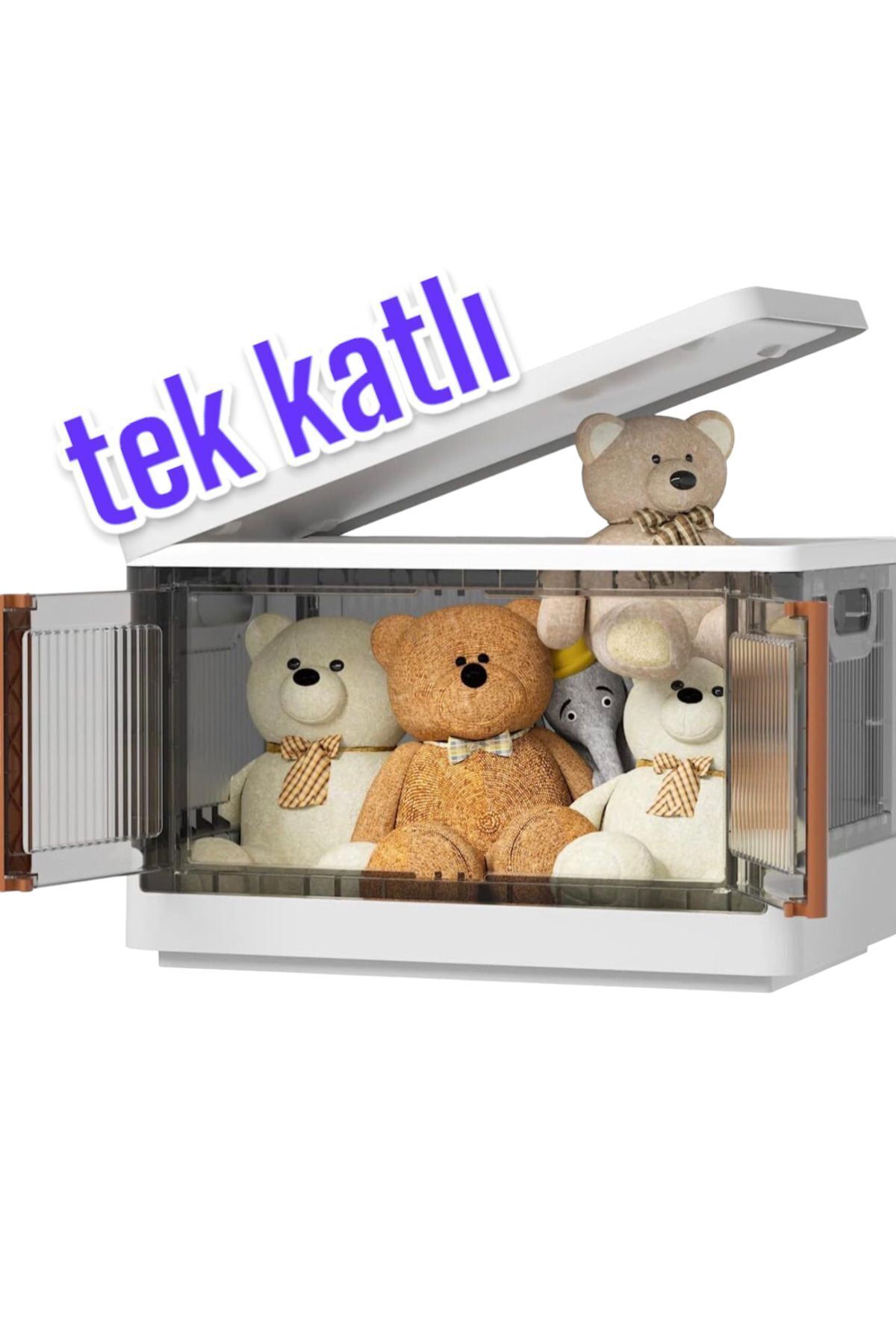 tek katlı  Katlanabilir Çok Amaçlı Dolap Organizer Düzenleyici - Ev Organizasyonu Dolap & Rafları Tek Adet