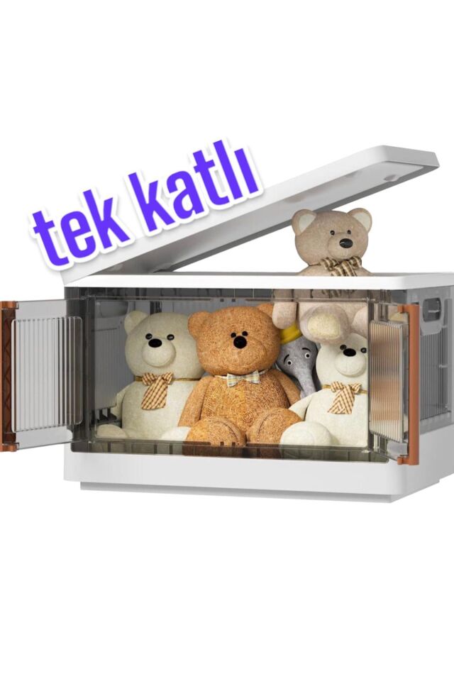 tek katlı  Katlanabilir Çok Amaçlı Dolap Organizer Düzenleyici - Ev Organizasyonu Dolap & Rafları Tek Adet